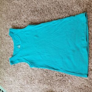 Blue tank top